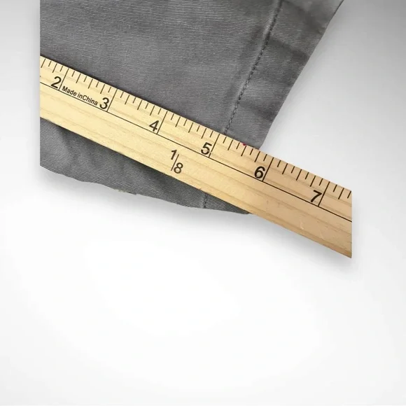 ANN TAYLOR LOFT Gray Riviera Chino Shorts Size Size‎ 4 | EUC - Picture 5 of 9